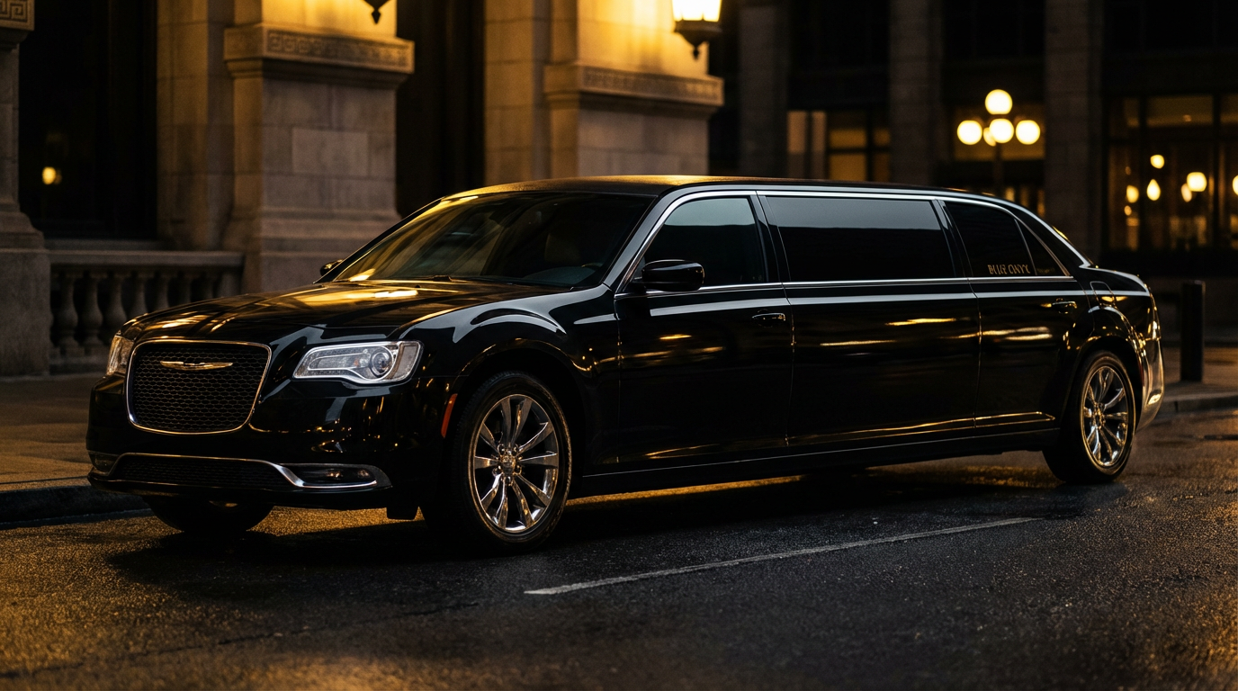 Blue Onyx Stretch Limousine